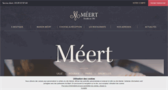 Desktop Screenshot of meert.fr