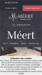 Mobile Screenshot of meert.fr