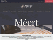 Tablet Screenshot of meert.fr